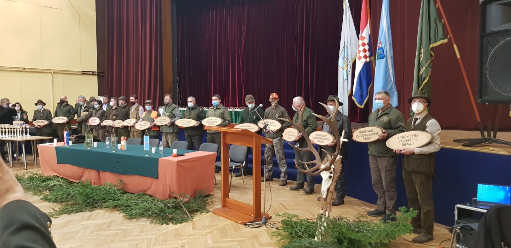 Svečano otvorenje natjecanja iz lovne kinologije – Novi Vinodolski 5. studeni 2021